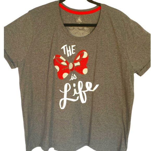 💋 4 FOR $50 / ADORBS! DISNEY MINNIE THEME TSHIRT (SZ 2XL) (NWT) - Picture 1 of 7